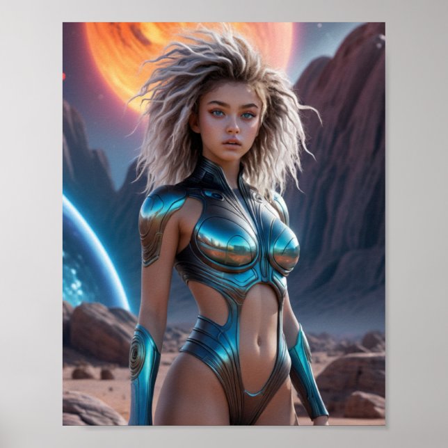 Poster Une nouvelle vie sur Mars (Devant)