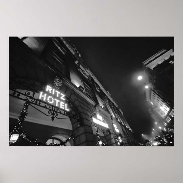 Poster Une nuit au Ritz (Devant)