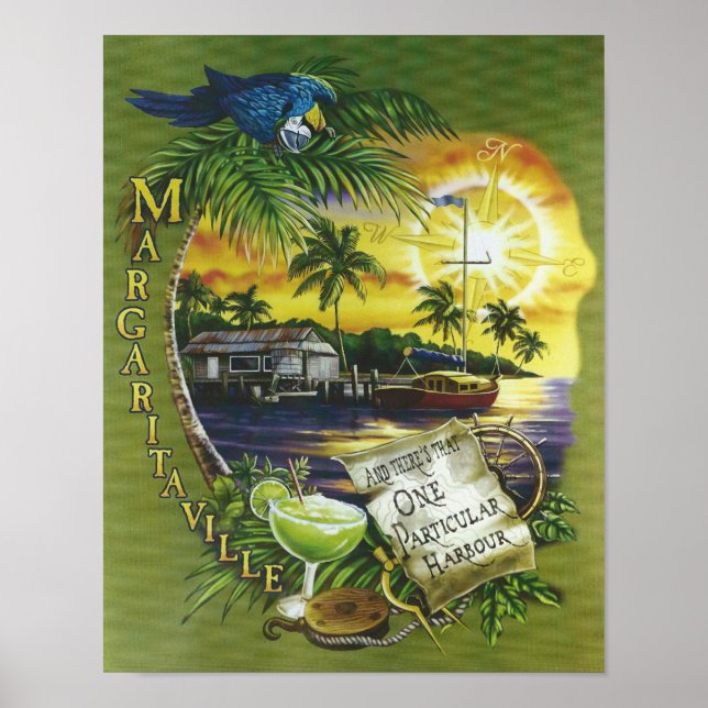 Poster Une Parole Particulière De Jimmy Buffett (Devant)