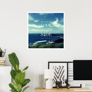 Poster Une perspective positive sur la vie / ©Paysage mar