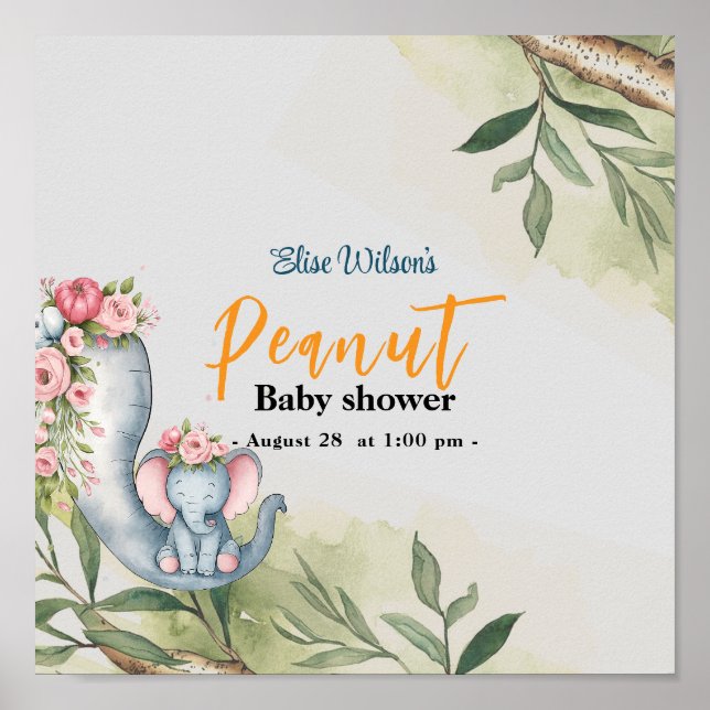 Poster Une petite cacahuète est en route (Devant)