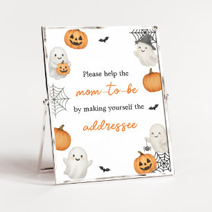 Poster Une petite citrouille Boo Station d'enveloppe Hall