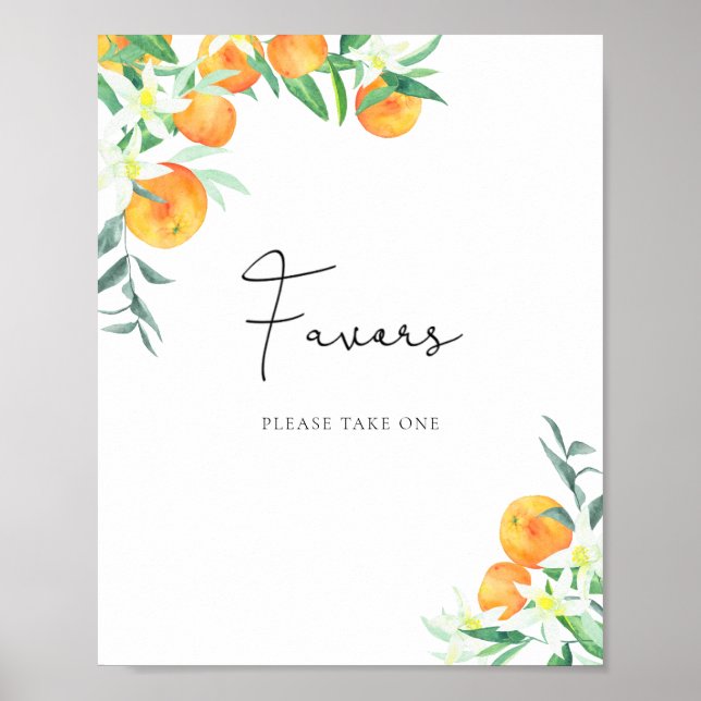 Poster Une petite mignonne est sur le chemin \ Favors (Devant)