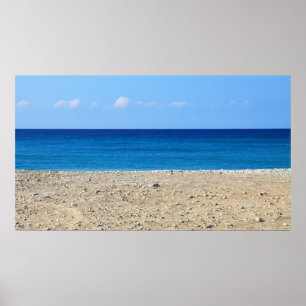Poster Une Plage Parfaite