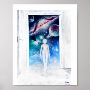 Poster Une porte ouverte sur l'univers