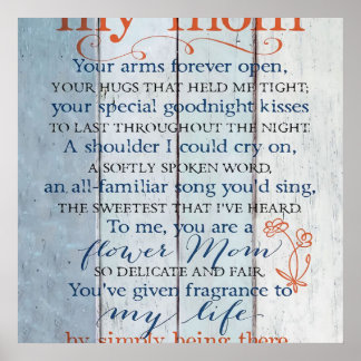 Poster Une prière pour ma mère
