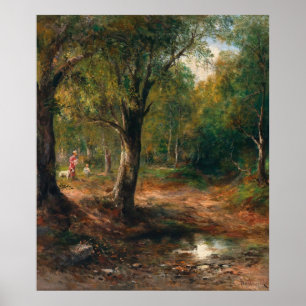 Poster Une promenade dans la forêt - Emil Barbarini