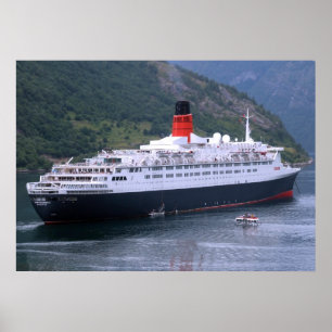 Poster Une reine dans un fjord