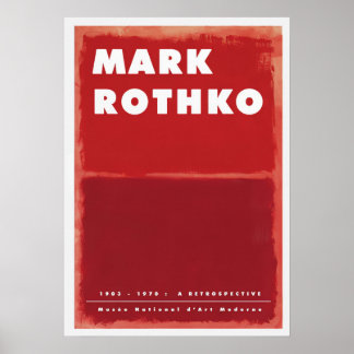 Poster Une Rétrospective 4