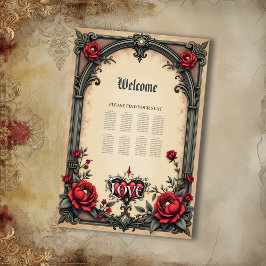 Poster Une romance gothique. Un style gothique et orné