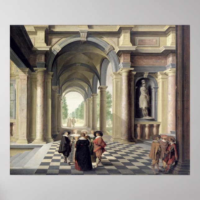 Poster Une salle Renaissance (Devant)