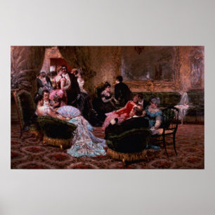 Poster Une Soirée Animée