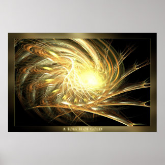 Poster Une Touche D'Or