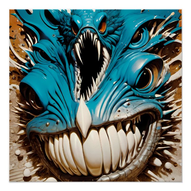 Poster Une Urge De Gnawing (Devant)