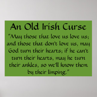 Poster Une vieille malédiction irlandaise
