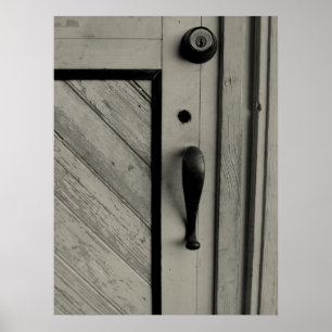 Poster Une vieille porte