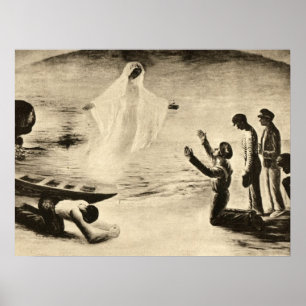 Poster Une vision de Vierge Marie