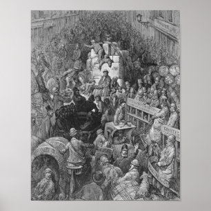 Poster Une voie de communication de ville