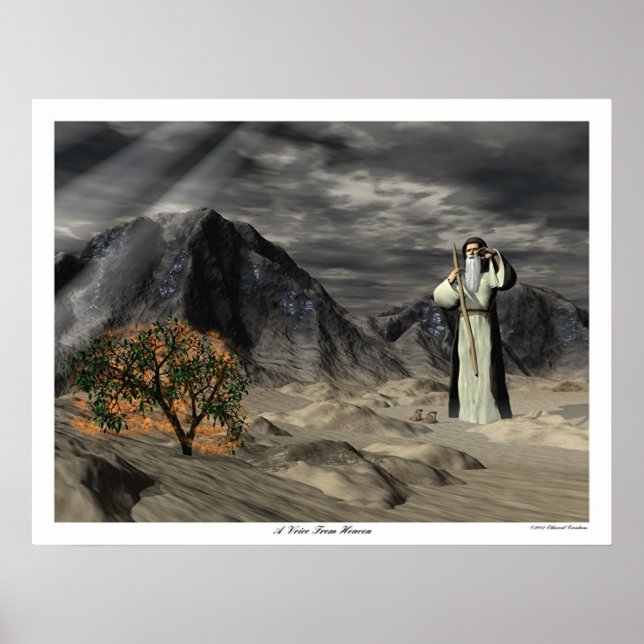 Poster Une Voix Du Ciel (Devant)