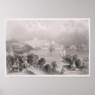 Poster Une vue de Baltimore