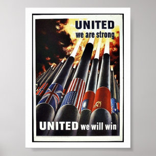 Poster Uni nous sommes forts
