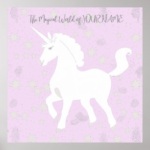 Poster Uni Unicorn. Poster, Wall Art