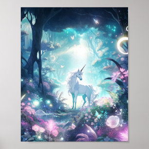 Poster Unicorn Imaginaire Art