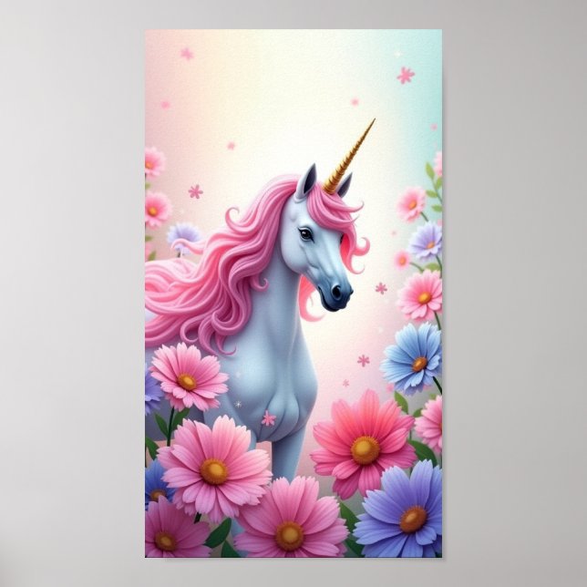 Poster Unicorne (Devant)