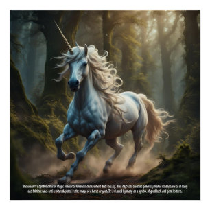 Poster Unicorne