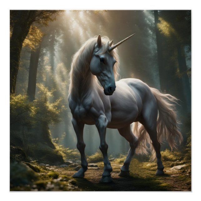 Poster Unicorne (Devant)