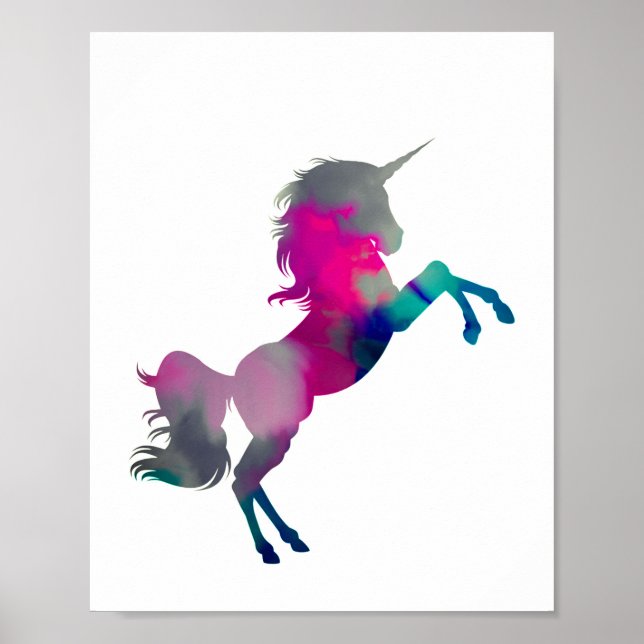Poster Unicorne (Devant)