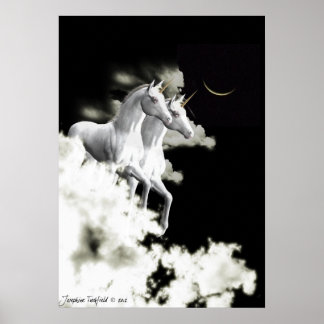 Poster Unicorne rêve
