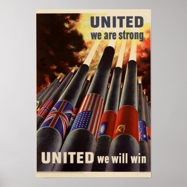 Poster unifié de la Guerre Patriotique (Devant)