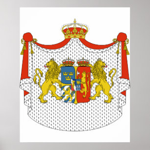 Poster Union entre la Suède et la Norvège