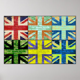 Poster Union flag