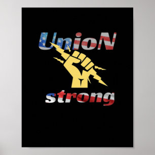 Poster Union forte classique drôle