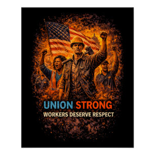Poster Union forte en hausse