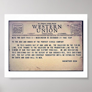 Poster Union occidentale
