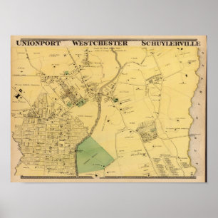 Poster Unionport, Westchester, Schuylerville