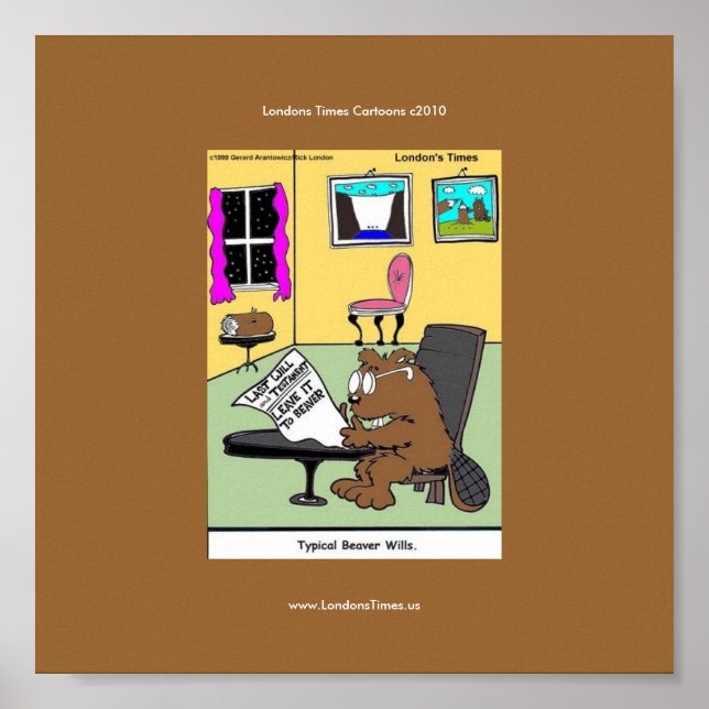 Poster unique et drôle de volonté typique de casto (Devant)