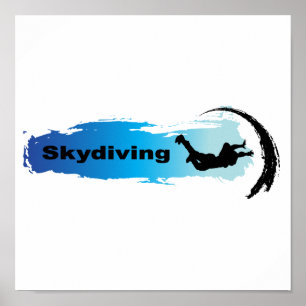 Poster Unique Skydiving