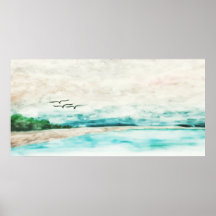 Unité de la Terre et de l'Eau Misty Paysage