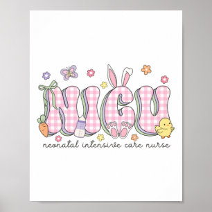 Poster Unité de soins intensifs néonatals de Pâques Nicu 