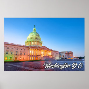 Poster United States Capital Building, Washington, D.C.