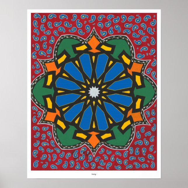 Poster Unity - Print (Devant)