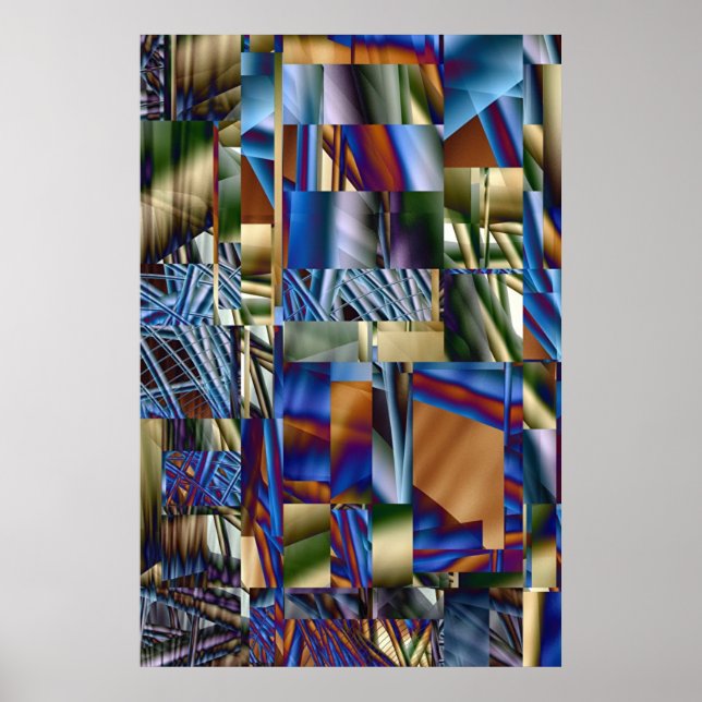 Poster Univers bidimensional II (Devant)