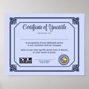Poster Universal employee volunteer student recognition p