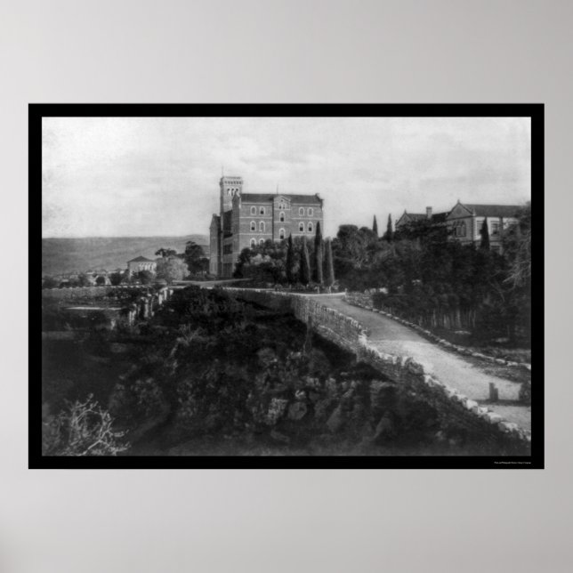 Poster Université américaine de Beyrouth, Liban 1921 (Devant)