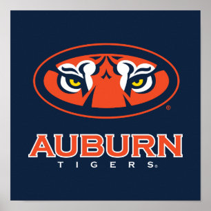 Poster Université d'Auburn Auburn Tigers