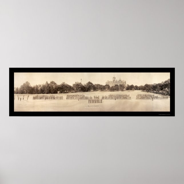 Poster Université d'Auburn Photo 1918 (Devant)